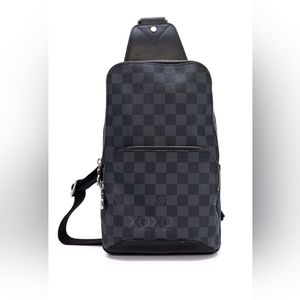 Louis Vuitton Avenue Sling Bag Damier Graphite